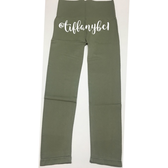 π Buttery Soft Tummy Control High Waist Leggings - Picture 5 of 11